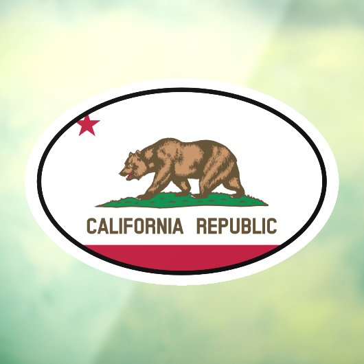 Verkleidung des Staatsfensters der Republik Oval Fensteraufkleber (Blatt 3)