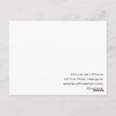 Verkleidung Postkarte (Rückseite)