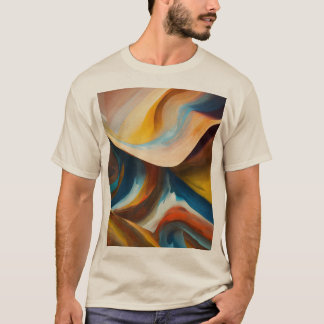 Verkleidung und Bio Formen in modernem Design T-Shirt