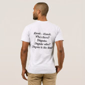 Verkleidungs-Schlag - Schlag-Witzt-shirt T-Shirt (Schwarz voll)