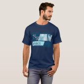 Verklemmtes Geist-Shirt T-Shirt (Vorne ganz)