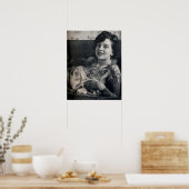 Verkörperung der Tattooid Lady Poster (Küche)