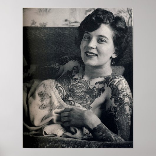 Verkörperung der Tattooid Lady Poster (Vorne)