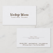 Verkostung Visitenkarte (Vorne/Hinten)