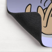 Verkratzen des Hundes Mousepad (Ecke)