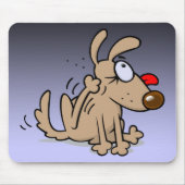 Verkratzen des Hundes Mousepad (Vorne)