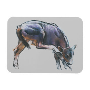 Verkratzen von Kalb 2006 Magnet