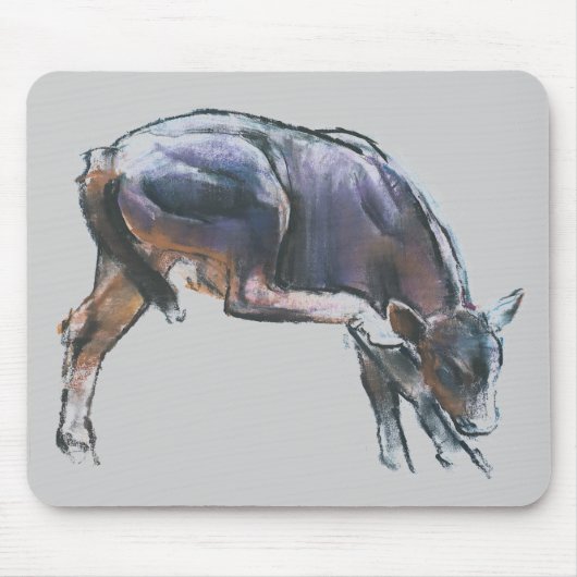 Verkratzen von Kalb 2006 Mousepad (Vorne)