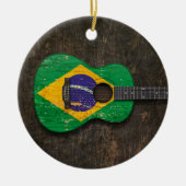 Verkratzte und getragene brasilianische keramik ornament (Vorne)