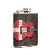 Verkratzte und getragene dänische flachmann (Rechts)