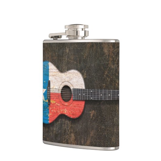 Verkratzte und getragene flachmann (Links)