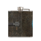 Verkratzte und getragene flachmann (Rückseite)