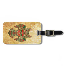 Verkratzte und getragene Haida-Geist-Eule