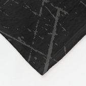 Verkratzter mexikanischer DJ-Schädel mit Fleecedecke (Ecke)