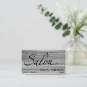 Verkratzter Salon Visitenkarte (Stehend Vorderseite)