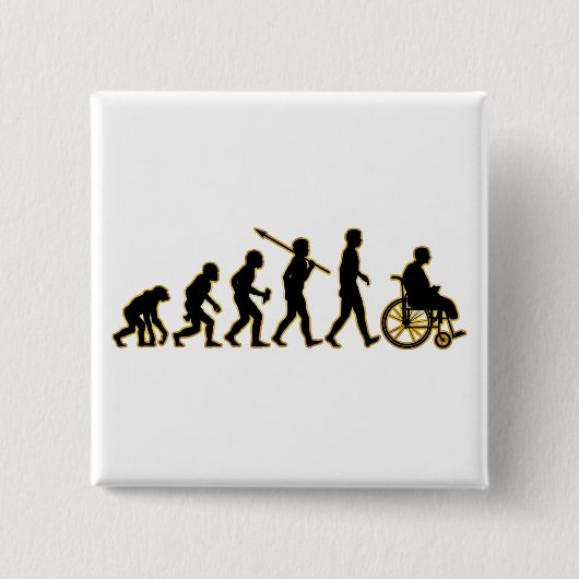 Verkrüppelt Button (Vorderseite)