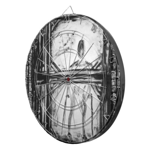 verkrüppelter Mann Dartscheibe (Vorderseite rechts)