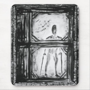 verkrüppelter Mann Mousepad