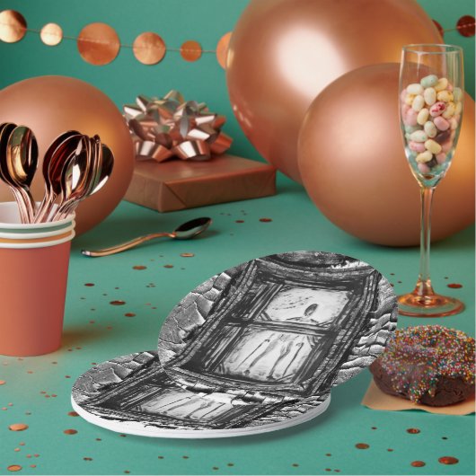 verkrüppelter Mann Pappteller (Multi)