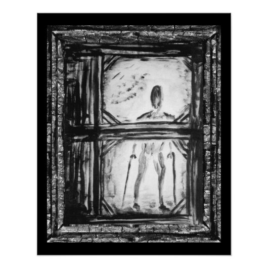 verkrüppelter Mann Poster (Vorderseite)