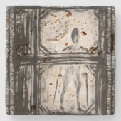 verkrüppelter Mann Steinuntersetzer (Vorderseite)