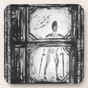 verkrüppelter Mann Untersetzer