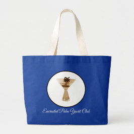 Verkrustete Palmen-Yacht-Verein-große Tasche
