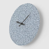 Verkrusteter Diamant-Blick-Glitzer-Rüttler Große Wanduhr (Winkel)