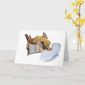 Verkünden Sie das Wort des Herrn Karte (Gelbe Blume)