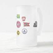 Verkünder des Ponys Mattglas Bierglas (VorderseiteRechts)