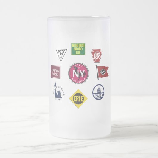 Verkünder des Ponys Mattglas Bierglas (Mittel)