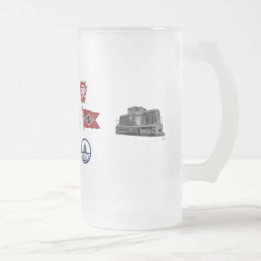 Verkünder des Ponys Mattglas Bierglas (Rechts)