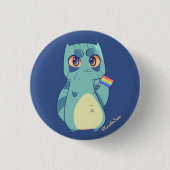VERKÜNDER Gay Pride-Knopf Button (Vorderseite)