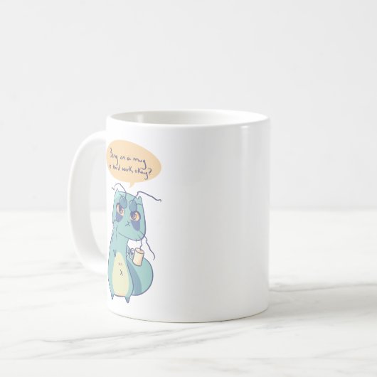 VERKÜNDER Kaffee-Tasse Kaffeetasse (Vorderseite Links)