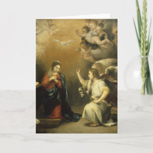 Verkündigung an Maria und Erzengel Gabriel Fine Ar Karte