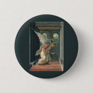 Verkündigung (Engelsdetail) von Sandro Botticelli Button