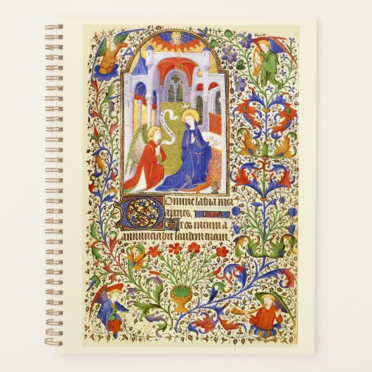 Verkündigung Mittelalterliche Illumination Planer (Vorderseite)