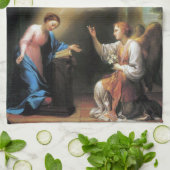 Verkündigung von Anton Raphael Mengs Geschirrtuch (Gefaltet)