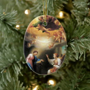 Verkündigung von Anton Raphael Mengs Keramik Ornament
