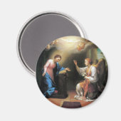 Verkündigung von Anton Raphael Mengs Magnet (Vorderseite/Rückseite)