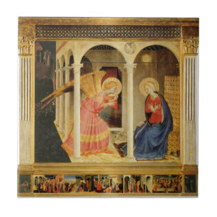Verkündigung von Fra Angelico, Renaissance-Fine-Ar Fliese