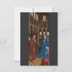 Verkündigung von Jan van Eyck Dankeskarte