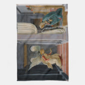 Verkündigung von Sandro Botticelli Geschirrtuch (Vertikal)