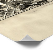 Verkündung der Emanzipation durch Abraham Lincoln Poster (Ecke)