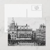 Verkündung des Friedens Postkarte (Vorne/Hinten)