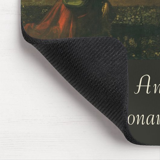 Verkündung des Herrn durch Leonardo da Vinci Mousepad (Ecke)