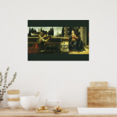Verkündung des Herrn durch Leonardo da Vinci Poster (Küche)