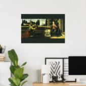 Verkündung des Herrn durch Leonardo da Vinci Poster (Heimbüro)