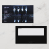 Verkürzte Energie-Visitenkarte-Schablone Visitenkarte (Vorne/Hinten)