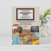 Verkürzung der Ankündigung des Party "Verschieben (Stehend Vorderseite)